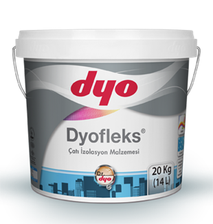 DYO Dyofleks Sıvı Çatı İzolasyon Malzemesi Beyaz 2.5lt